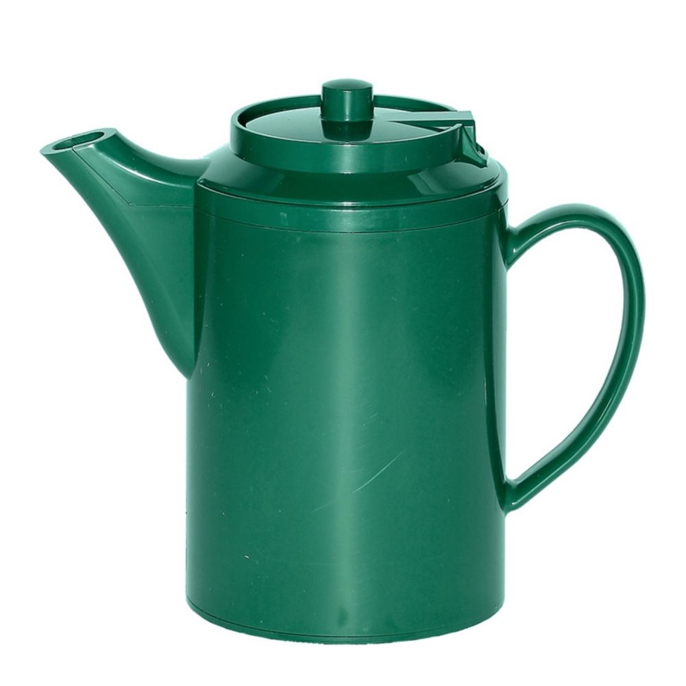 Service Ideas Plastic .5 liter Forest Green Teapot