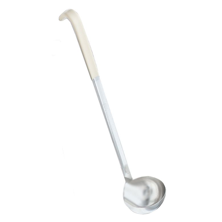 Jacobs Pride Hvy Duty S/S 3 Oz Ladle w/ Ivory Kool-Touch Handle