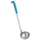 Jacobs Pride&reg; Hvy Duty S/S 6 Oz Ladle w/ Teal Kool-Touch Handle