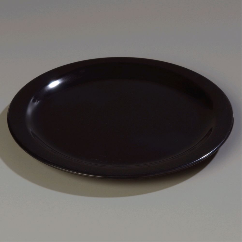 Carlisle&reg; Dallas Ware&reg; 10-1/4" Black Dinner Plate