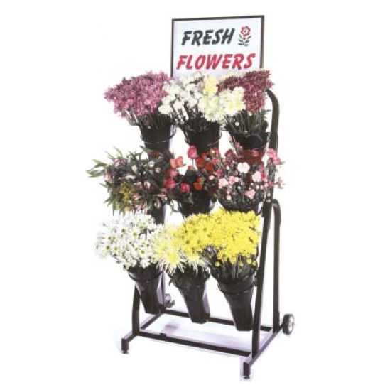 Floral Back 9 Vase / Basket