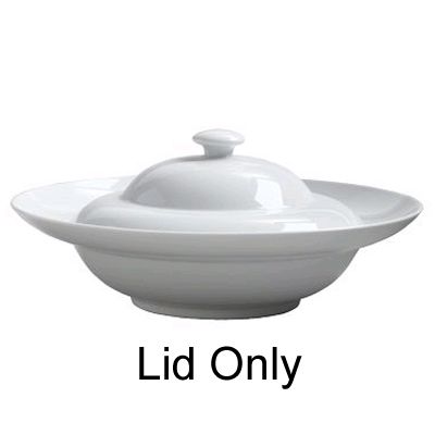 Steelite Rene Ozorio Aura Duo White Lid for Presentation Bowl