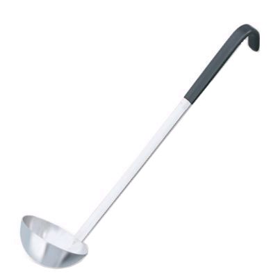 Jacobs Pride&reg; S/S 4 oz Ladle w/ Black Kool-Touch&reg; Handle