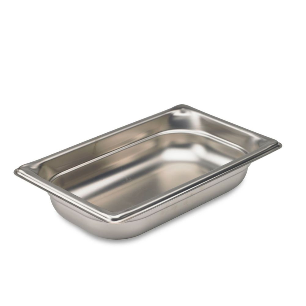 Super Pan 3 1/4 Size S/S Steam Table Pan, 1.6 Qt