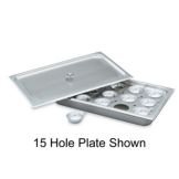 Vollrath Replacement S/S 8-Hole Plate for 75070 Half Size Egg Poacher
