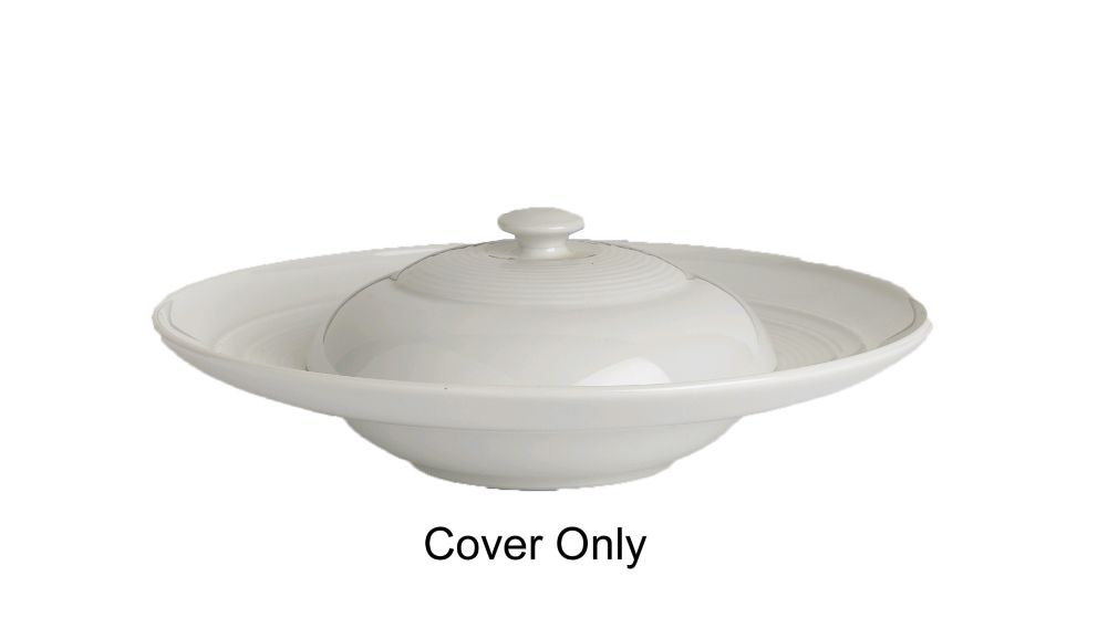 Steelite Rene Ozorio Aura Asian White Cover for Sharks Fin Soup Bowl