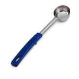 Vollrath Solid S/S 2 Oz Spoodle w/ Blue Grip 'N Serv Handle