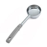 Vollrath Solid S/S 4 Oz Spoodle w/ Gray Grip 'N Serv Handle