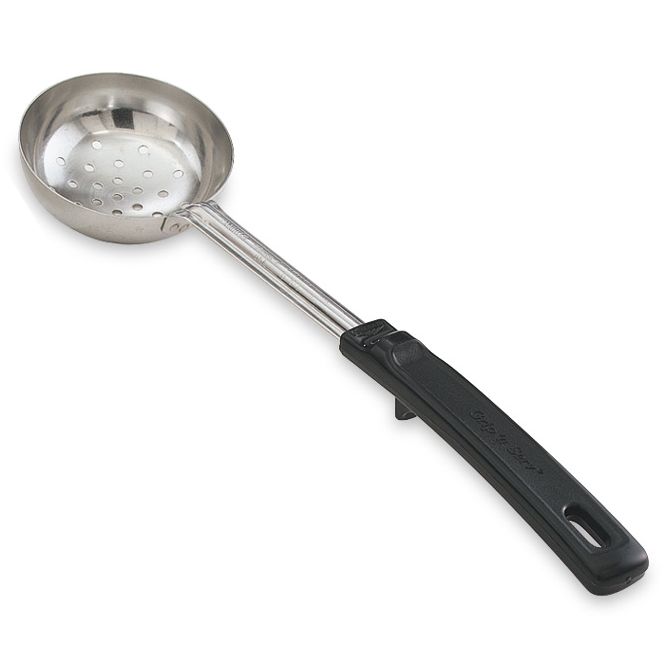 Vollrath Perforated S/S 4 Oz Spoodle w/ Black Plastic Handle