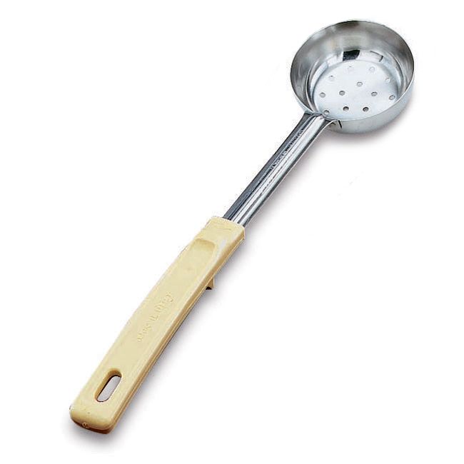 Vollrath Perforated S/S 3 Oz Spoodle w/ Ivory Grip 'N Serv Handle