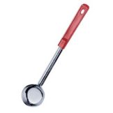 S/S 2 oz Solid Loon w/ Red Coated Handle