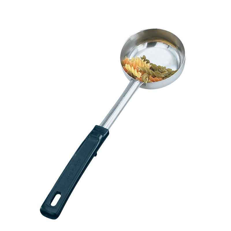 Vollrath Solid S/S 6 Oz Spoodle w/ Black Plastic Handle