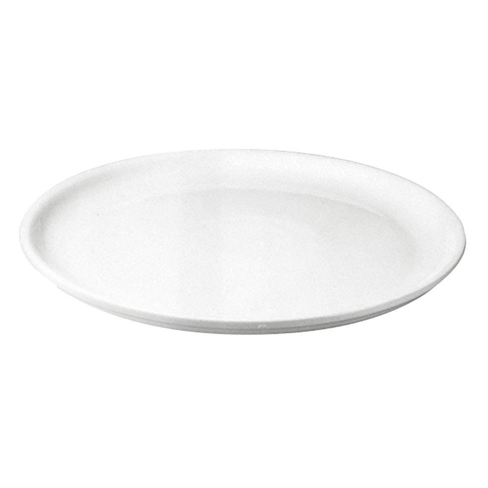 Hall&reg; China White 13-1/4" Round Chop Plate