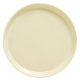 Cambro&reg; Camtray&reg; 11" Cameo Yellow Round Serving Tray