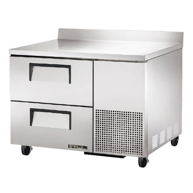 True&reg; 2-Drawer 2-Shelf S/S Deep Worktop 11.4 Cu Ft Refrigerator