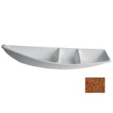 Bugambilia Terracotta Resin Coated 114.9 oz Boat with Divisions