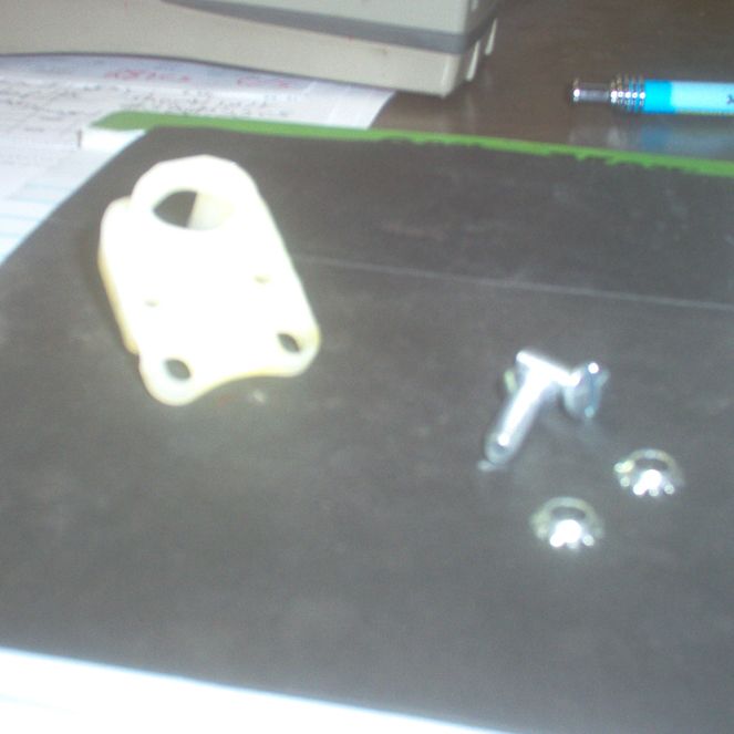 Replacement Nylon Spindle Mounting Bracket w/ Screws for Multi Mixers