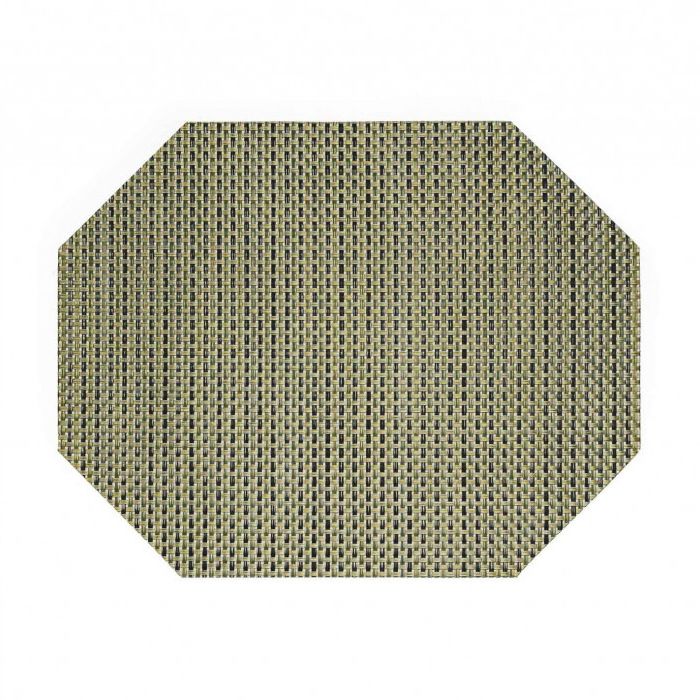 Front Of The House&reg; 11"x14" Gold Basketweave Placemat