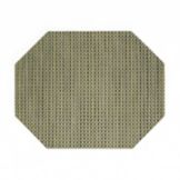 Front Of The House&reg; 11"x14" Gold Basketweave Placemat