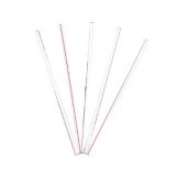 Spirit&trade; White Plastic 5" Coffee Stirrers / Sippers