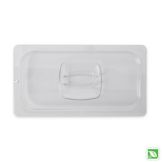 Rubbermaid&reg; Clear Solid Carb-X Lid w/Peg Hole