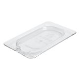 Carb-X 1/9 Size Cold Food Pan Cover w/ Peg Hole, Clear