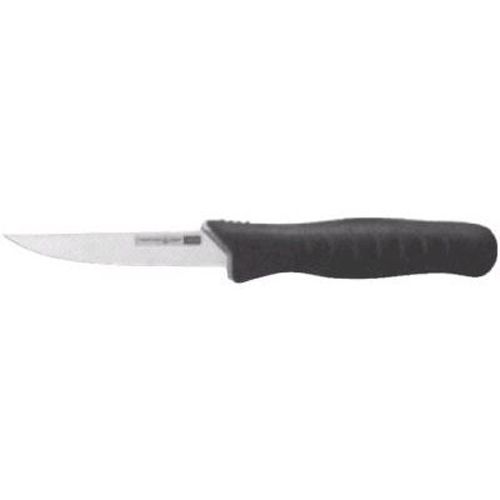 Black Handle 4" Paring Knife