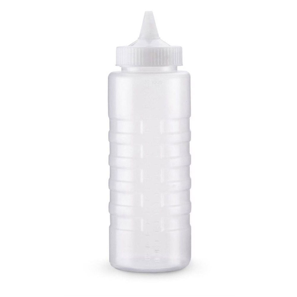 Traex&reg; 32 Oz. Closeable Single Tip Clear Squeeze Dispenser