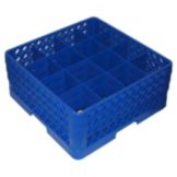 Traex&reg; 16 Compartment Blue Glass Rack with 3 Extenders