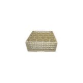 Traex&reg; 20-Compartment 7-5/8" Full Size Beige Glass Rack