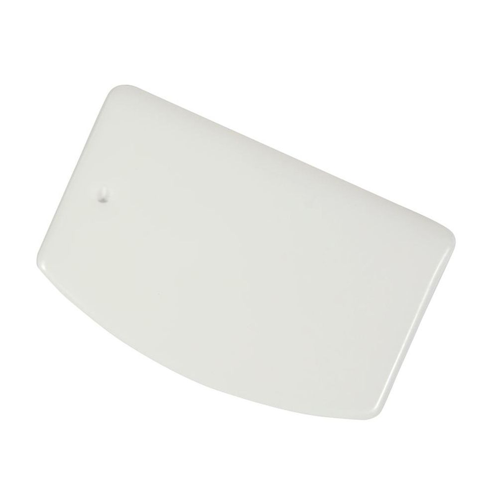 Traex&reg; White 3-5/8" x 5-5/8" Pan Scraper