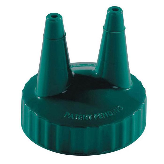 Traex&reg; Vista Green Twin Tip Cap for Squeeze Bottle