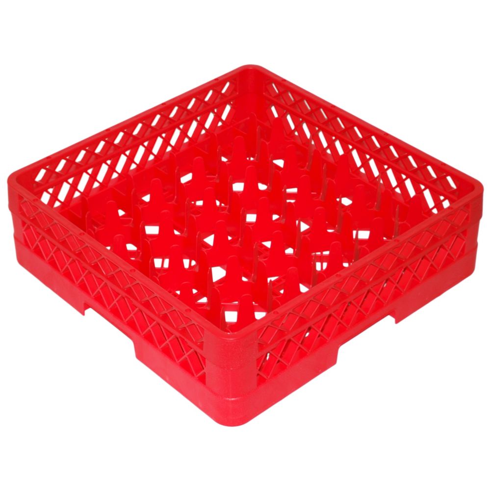 Traex&reg; Red 30 Compartment 1 Open Extender Glass Rack