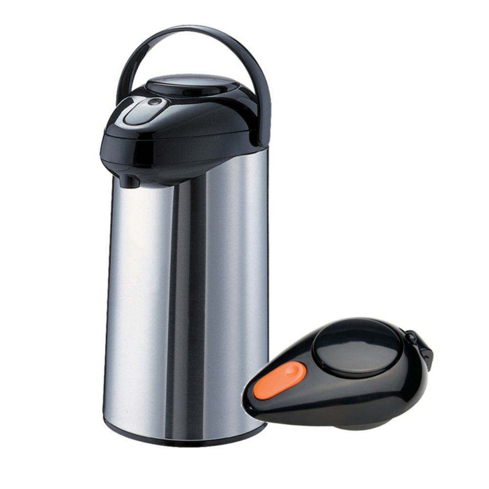 Service Ideas S/S 2.5 liter Premium Pump Lid Decaf Airpot