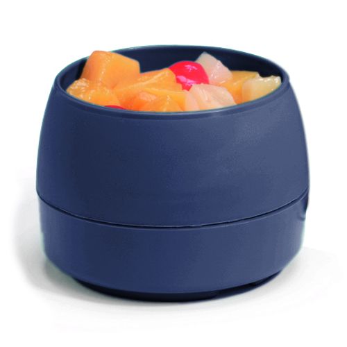 Dinex&reg; Classic&trade; Midnight Blue Stackable Insulated 5 Oz Bowl