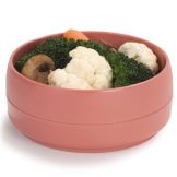 Dinex&reg; Classic&trade; Mauve Stackable Insulated 8 oz Bowl