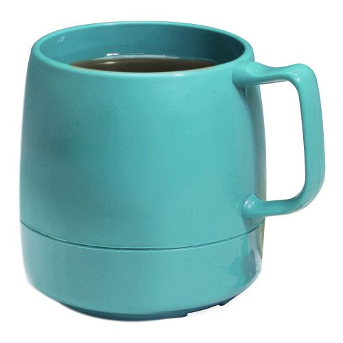 Dinex&reg; Classic&trade; Teal Stackable 8 Oz Insulated Mug