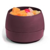 Dinex&reg; Classic&trade; Cranberry Stackable Insulated 5 Oz Bowl