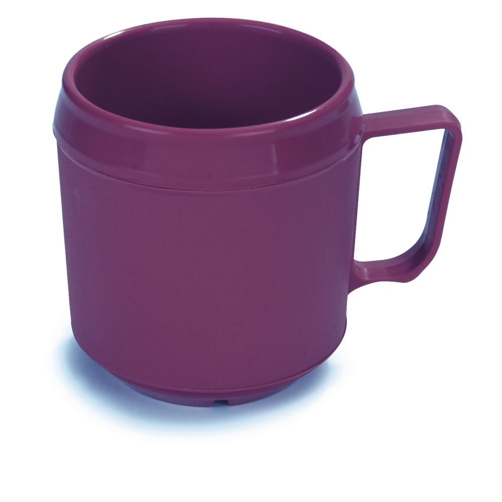 Dinex&reg; Tradition Stackable Cranberry 8 Oz Insulated Mug