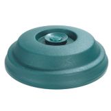 Dinex&reg; Classic&trade; Teal Lo-Profile 9-7/8" Insulated Dome