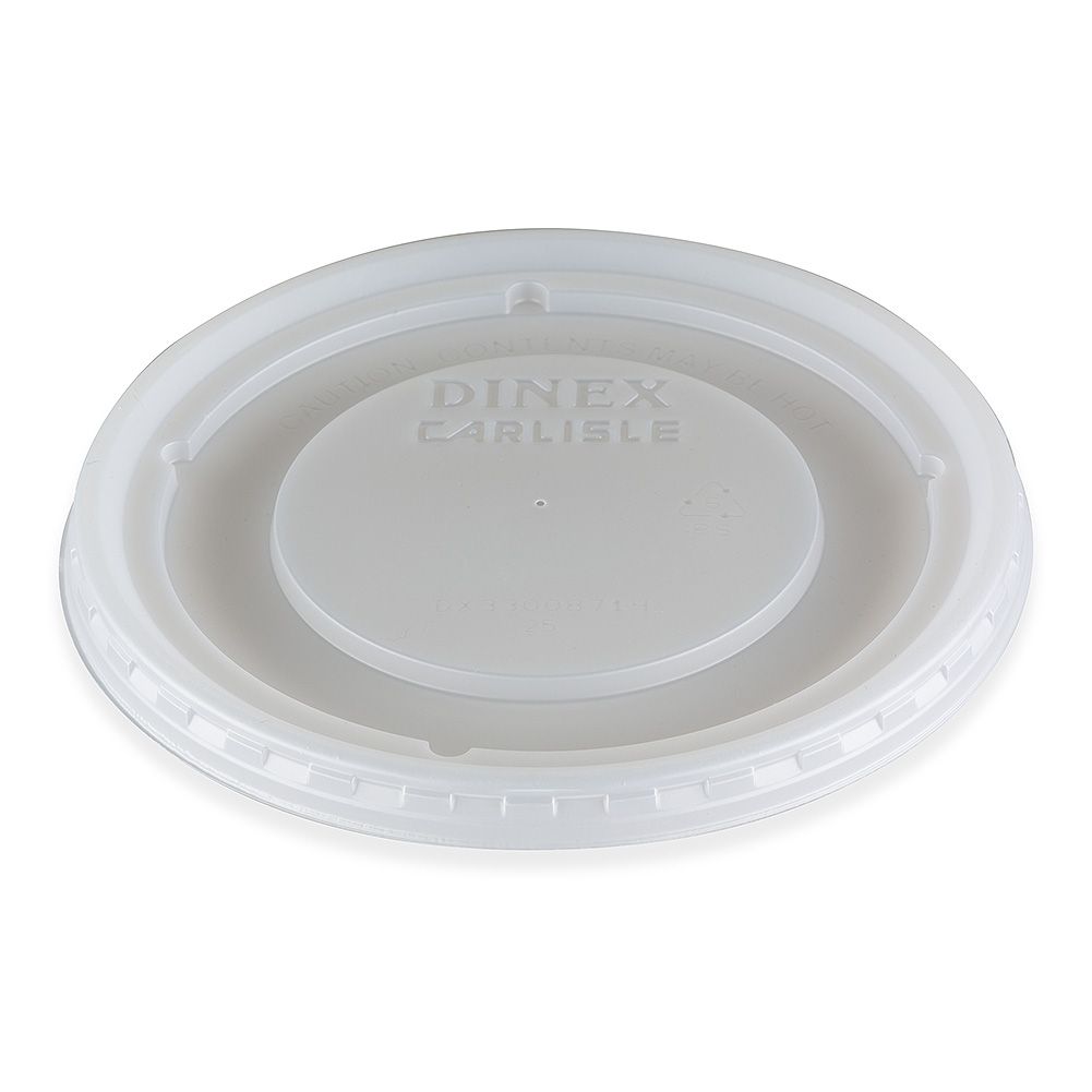 Dinex&reg; Turnbury&reg; Translucent Lid for DX3300 9 oz Bowl