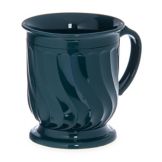 Dinex&reg; Turnbury&reg; Hunter Green Pedestal Base 8 Oz Insulated Mug