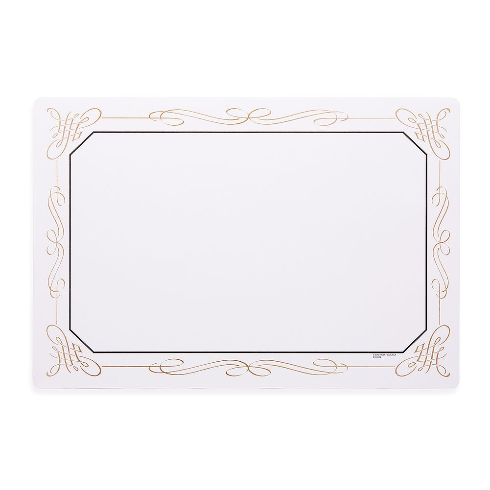 Dinex&reg; Linen Embossed Traymat for 13" x 19" Tray