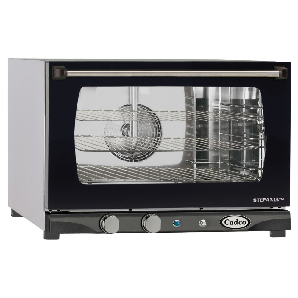 Cadco LineChef Half Size Electric Countertop Convection Oven, XAF-113