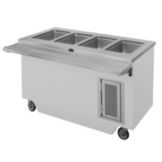 Randell&reg; Ranserve 60" 4 Well Open Base Hot Food Table