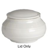 Steelite Rene Ozorio Aura Asian White Lid for 3.5 Oz Chili Bowl