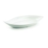 Tablecraft Frostone Collection&trade; 23-1/4" White Pebbled Tray