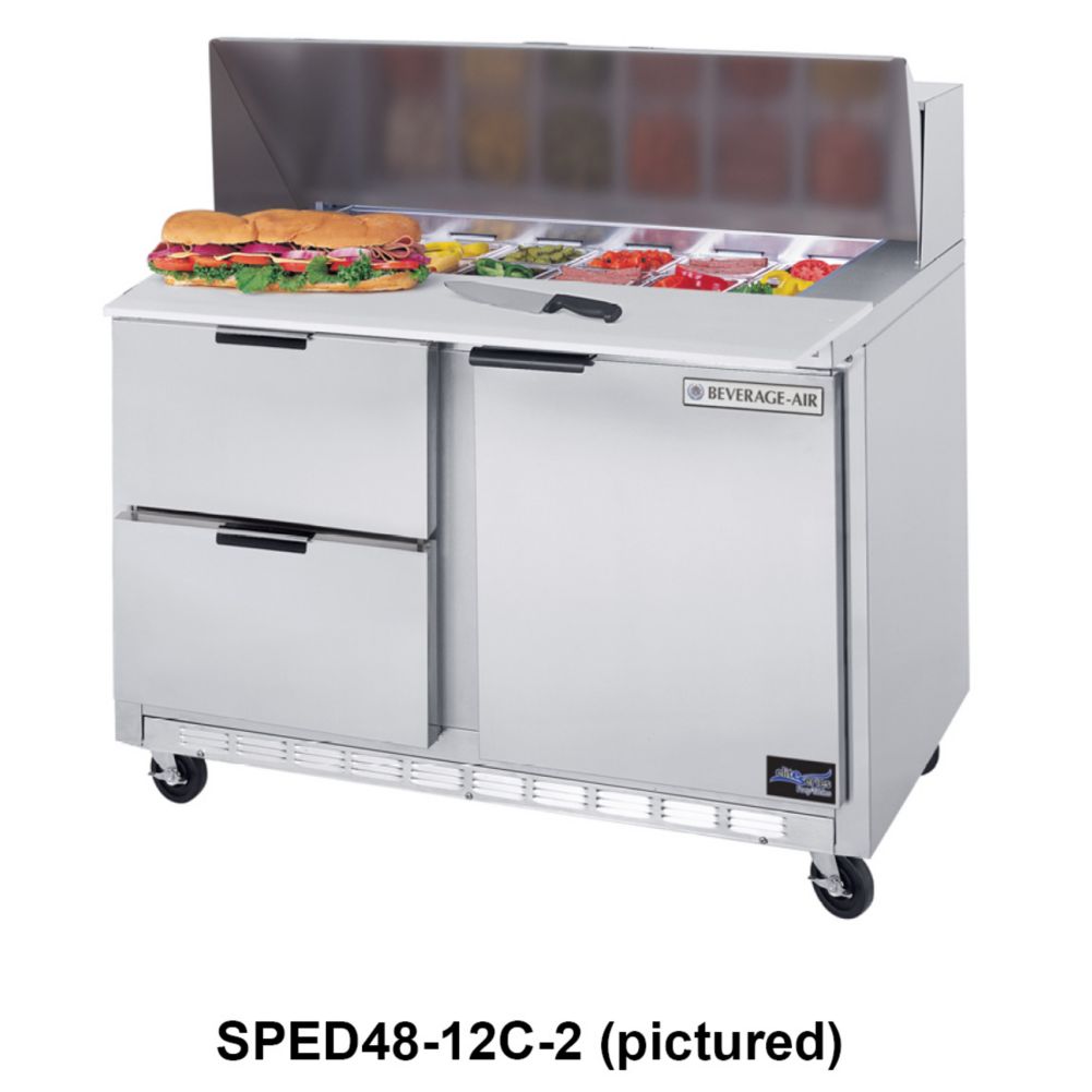Beverage-Air Elite Series&trade; 48" Counter with 6" Casters