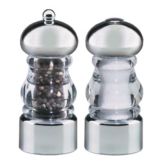 Chef Specialties 5-&frac12; Acrylic Lori Salt Shaker/Pepper Mill Set
