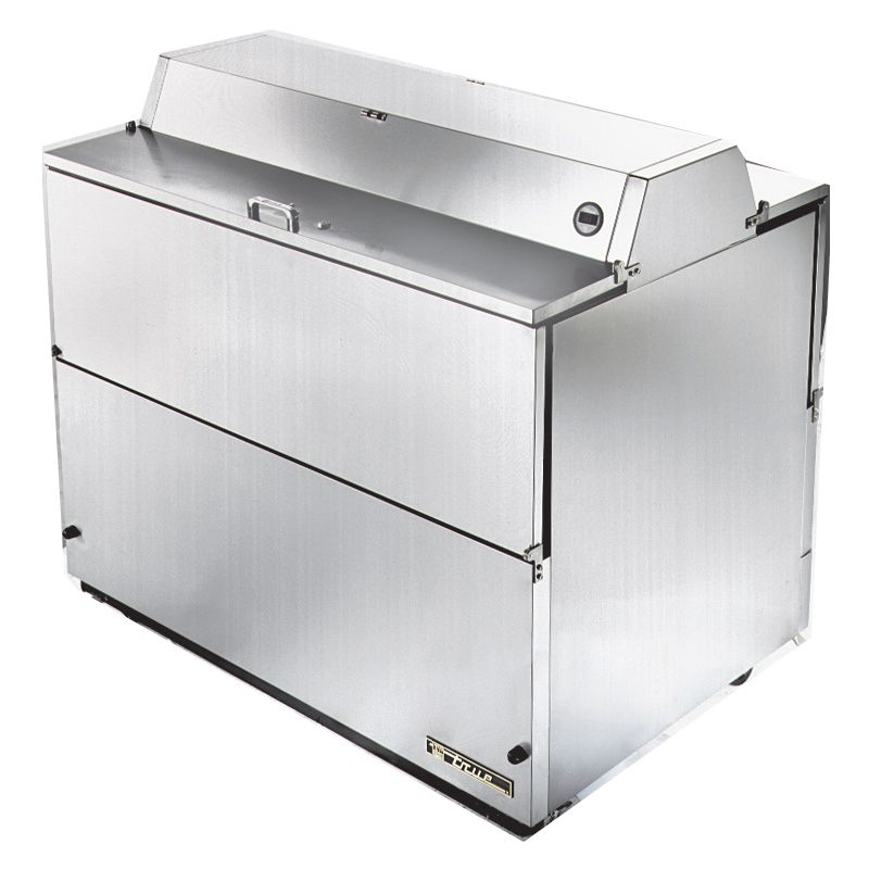 True&reg; All S/S Dual-Sided Forced Air Mobile 20.9 Cu Ft Milk Cooler